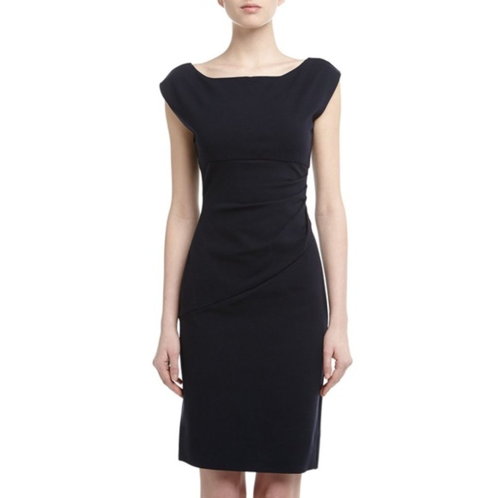 Diane Von Furstenberg Jori Black Sheath Dress 2